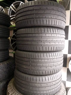 A clean set of 235 35 19 tyres with 99% treads available for sale