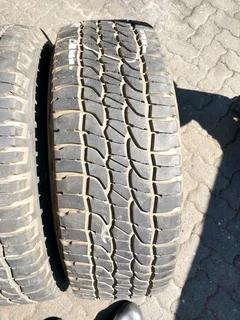 2x 265 70 16 Michelin LT force tyres with 90% treads available for sale