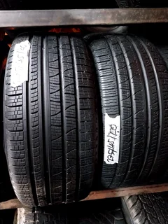 Two 275 45 20 pirelli scorpion 廬 verde tyres with good treads available for sale