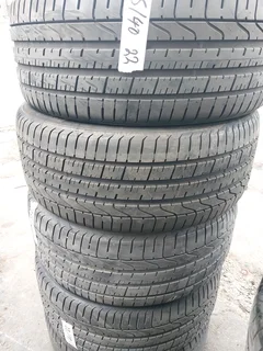 A clean set of 285 40 22 pirelli p zero tyres with 90% treads available for sale