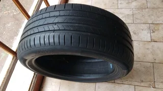 1x 245 45 19 Goodyear normal tyre with 90% treads available for sale