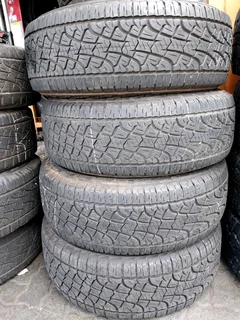 A clean set of 265 65 17 Pirelli scorpion ATR tyres with 85% treads available for sale