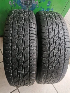 2x 225/65/17 Bridgestone Dueler All Terrain