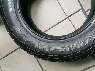 2x 225/65/17 Bridgestone Dueler All Terrain
