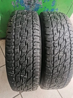 2x 225/65/17 Bridgestone Dueler All Terrain