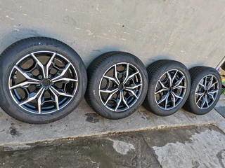 New 19&#34; OEM mags for BMW X3, X4, 7 series/ Audi/ VW with tyres