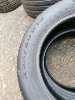 2x 225/60 /18 Pirelli Cinturato P7 normal