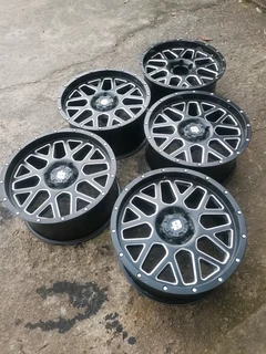 Set 5x 20inche Amarook mags, 5/139pcd, 20x9.5 J, 35 offset