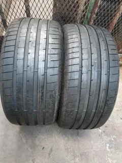 New 2x 255/35/20 Goodyear Eagle F1