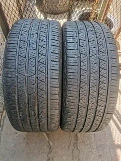 2x 265/45/21 Continental Cross contact LX