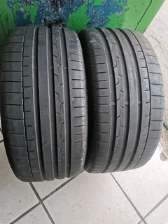 2x 245/35/19 Continental sport contact 5