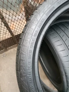 2x 255/35/19 Continental sport contact 5 normal Tyres