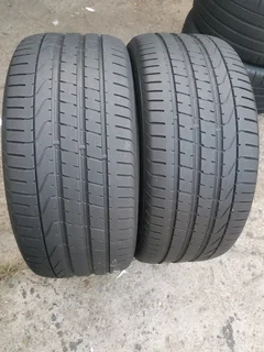 2x 285/40/21 Pirelli pzero normal Tyres like new