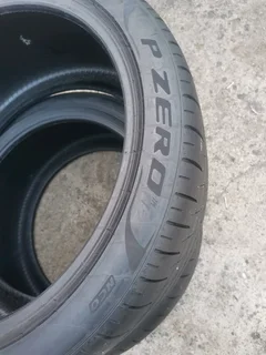 2x 315/35/22 Pirelli pzero like new