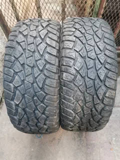 2x 255/55/19 Cooper Zeon