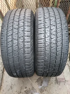 2x 265/60/18 Continental Cross contact like new