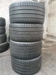 4x 295/25/22 Michelin pilot sport 4S