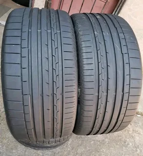 2x 295/35/23 Continental Sport contact 6 like new
