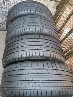 4x 285/45/20 Pirelli pzero normal Tyres