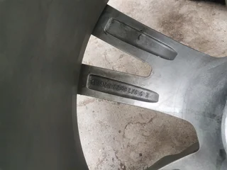 Set 22&#34; OEM mags and tyres BMW X5 X6