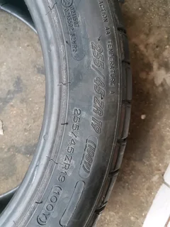 New 1x 255/45/19 Michelin pilot super sport
