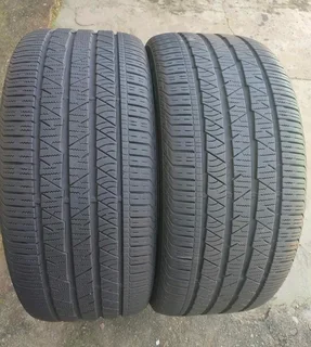 2x 275/45/20 Continental Cross contact LX