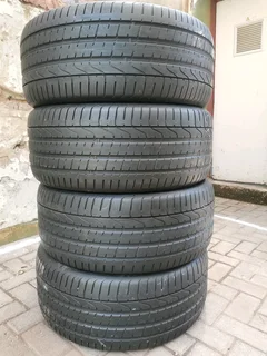 4x 265/40/21 Pirelli pzero