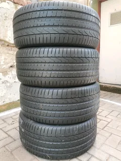 4x 265/40/21 Pirelli pzero