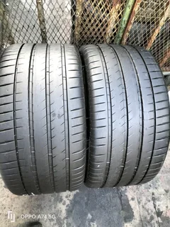 2x 315/30/22 Michelin pilot sport 4S