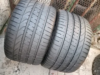 2x 295/30/19 Pirelli Pzero normal Tyres