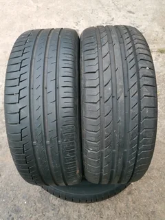 2x 205/45/17 Continental