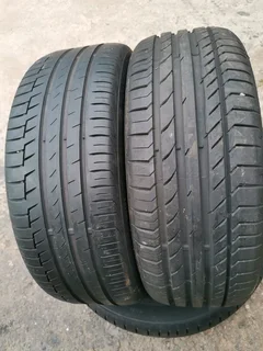 2x 205/45/17 Continental
