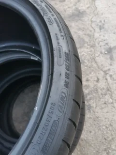 1x 295/30/20 Michelin pilot sport Cup 2 like new