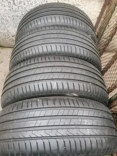 4tyres 245/50/19 Pirelli Cinturato P7 normal Tyres like new