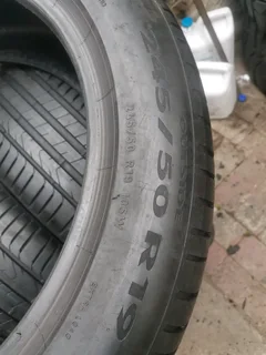 4tyres 245/50/19 Pirelli Cinturato P7 normal Tyres like new