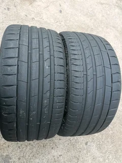 2x 275/35/20 Continental Sport contact 7