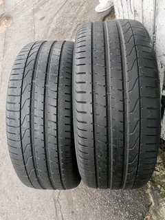 2x 255/55/19 Pirelli Pzero normal Tyres