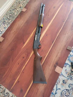 Shotgun pump action Licenced