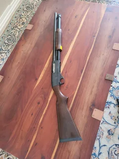 Shotgun pump action Licenced