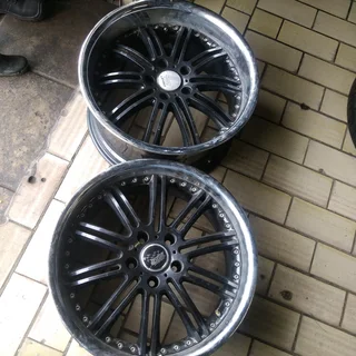 2x 19inch front and back