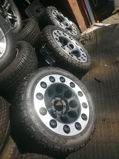 A Set Of 20inch Rims And Tyres For Toyota Hilux