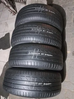 225_55_17x4 Bridgestone Turanza Runflat