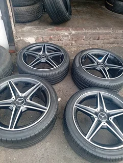 18inch Rims WITH Tyres for Mercedes benzs