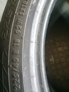 225_40_18x2 Continental ContisportContact5 RUNFLAT