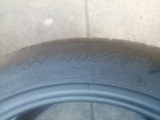 265_40_18x2 MICHELIN PILOT SPORT