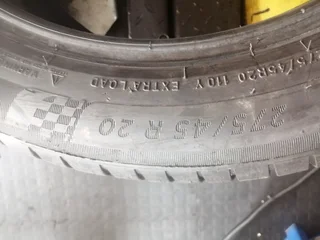 275_45_20x2 MICHELIN PILOT SPORT 4 SUV