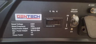 Gentech GP8000PES  8 kva generator