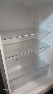 Defy silver fridge