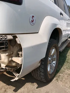 Right rear body arch moulding for sale Prado 120