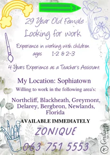Looking for a job